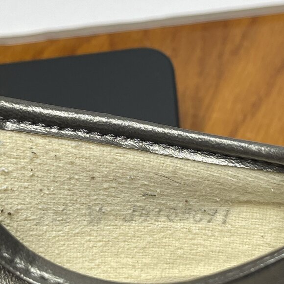 SAS Womens Soft Step Heel Leather Moccasins Size 7M Pewter‎ Gray - Picture 5 of 16